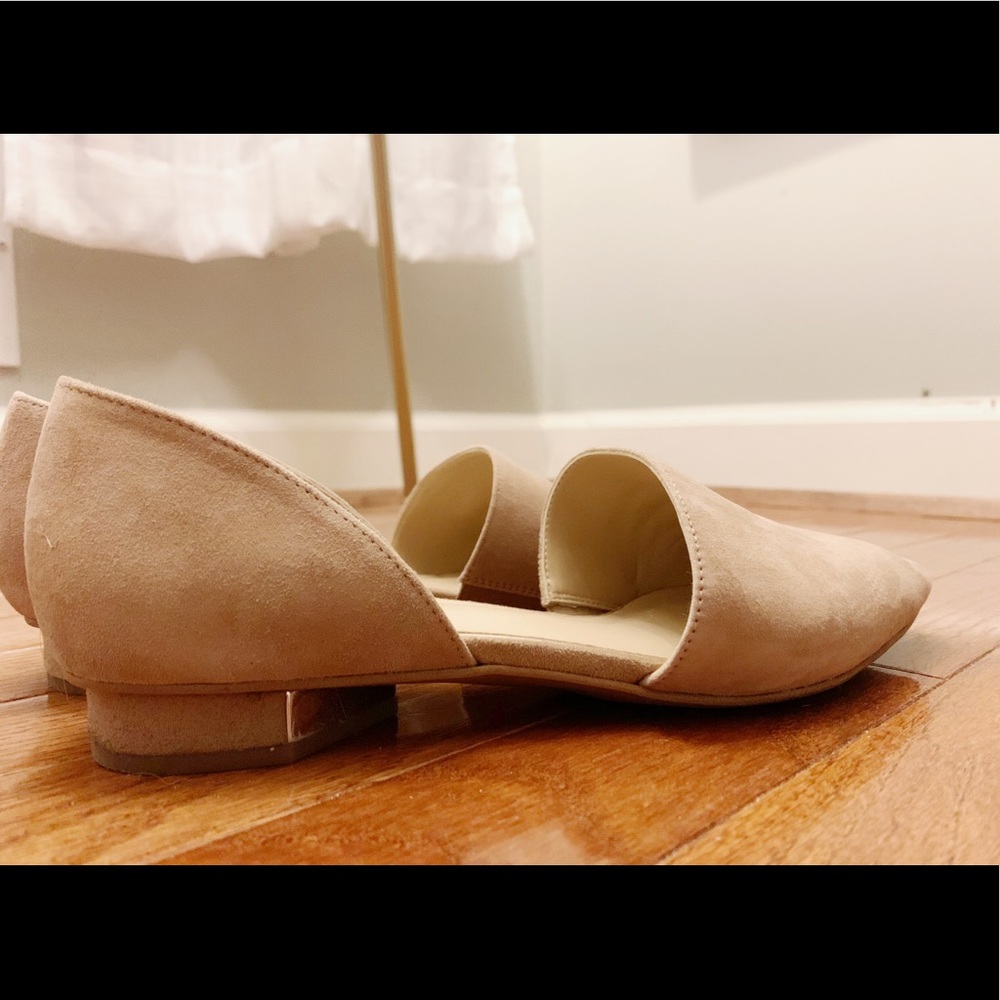 Franco Sarto D’Orsay Flats (7.5) WORN ONE TIME